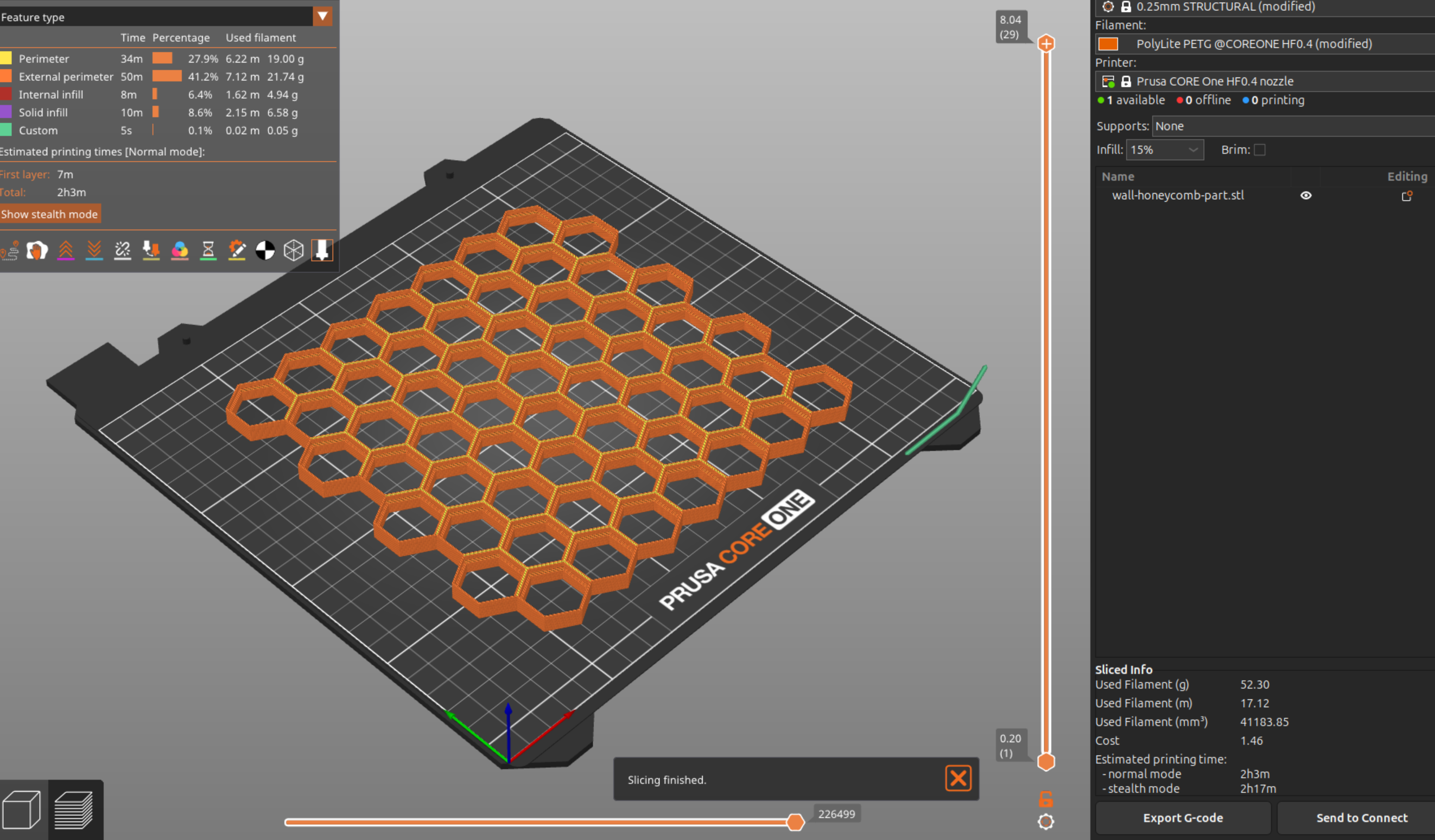Honeycomb grid for mounting to wall